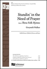 Standin' in the Need of Prayer SATB choral sheet music cover